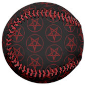 Balle De Softball Pentagram Red Devil (Devant gauche)