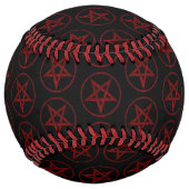 Balle De Softball Pentagram Red Devil (Devant)