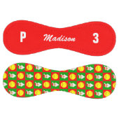 Balle De Softball Père Noël Christmas Custom Player Nom/Numéro/Poste (Panneaux)