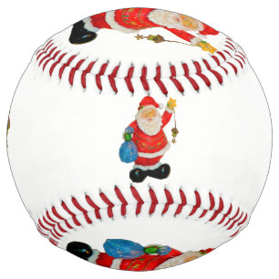 Balle De Softball Père Noël Kris Kringle