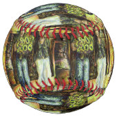 Balle De Softball Phase de ChapeI Sixtine d'un ChaIIenge (Dos)