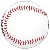 Balle De Softball Pitch Please – Citation drôle de softball|baseball (Devant gauche)