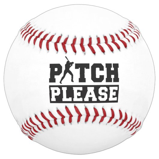 Balle De Softball Pitch Please – Citation drôle de softball|baseball (Dos)