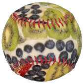 Balle De Softball Pizza de fruits Photographie alimentaire (Dos)