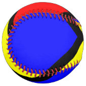 Balle De Softball Pop-art96 (Devant gauche)