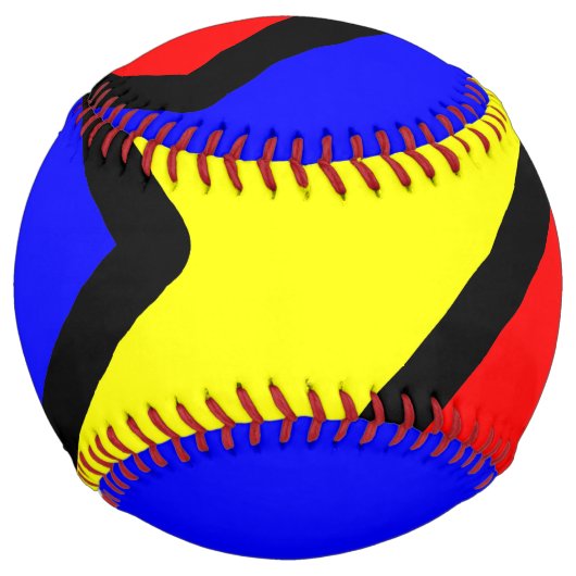 Balle De Softball Pop-art96 (Devant)