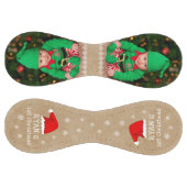 Balle De Softball Première photo de Noël du Père Noël (Panneaux)