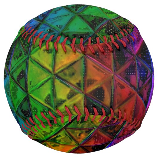 Balle De Softball Pride Glass Softball (Devant)
