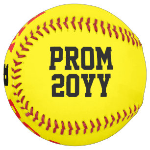 Balle De Softball Proposition de bal de promo pour le retour au berc