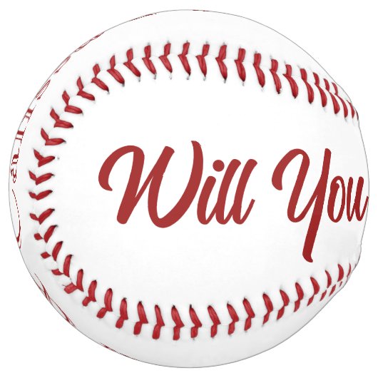 Balle De Softball Proposition de mariage Softball HAMbyWG (Devant gauche)