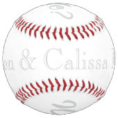 Balle De Softball Proposition de mariage Softball HAMbyWG (Dos)