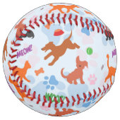 Balle De Softball Puppies et Kittens (Devant gauche)