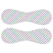 Balle De Softball Rainbow Kitty Chats Couleur personnalisée (Panneaux)