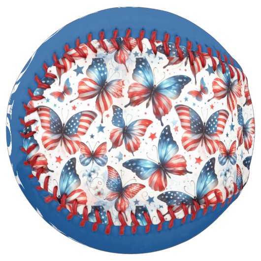 Balle De Softball Remembering Our Heros (customize) (Devant gauche)