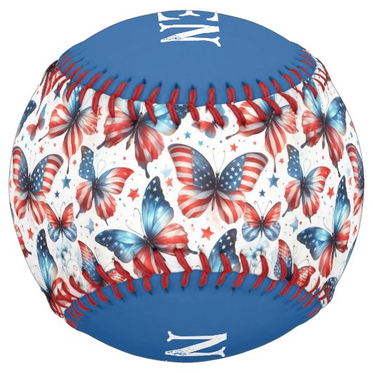 Balle De Softball Remembering Our Heros (customize) (Devant)