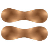 Balle De Softball Revêtement de cuivre brossé (Panneaux)