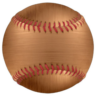 Balle De Softball Revêtement de cuivre brossé