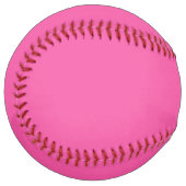 Balle De Softball Rose chaud clair clair (Devant gauche)