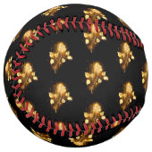 Balle De Softball Rose d'or ( rose d'or ) (Devant gauche)