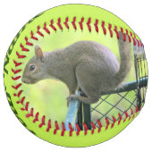 Balle De Softball Rouge (Devant gauche)