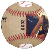 Balle De Softball Russe Custom Softball Player Numéro d'équipe (Devant)