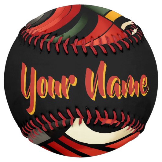 Balle De Softball Rythmes de Percussion (Dos)