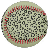 Balle De Softball Saged Leopard (personalize) (Devant gauche)