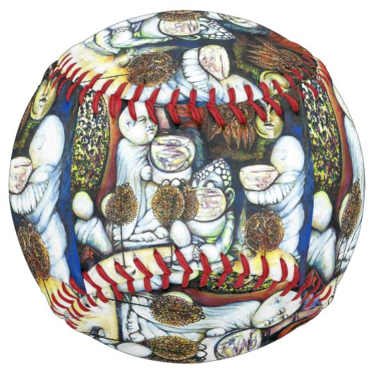 Balle De Softball Sans échec par défi (Devant)