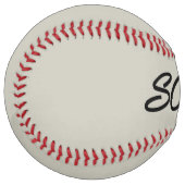 Balle De Softball Score gris softball (Devant gauche)