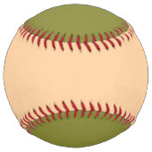 Balle De Softball Score kaki et tan softball (Dos)