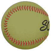 Balle De Softball Score kaki softball (Devant gauche)