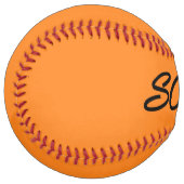 Balle De Softball Score orange softball (Devant gauche)
