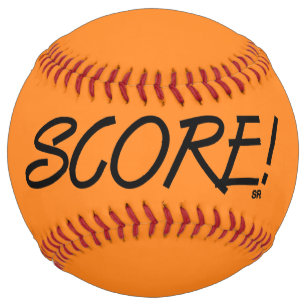 Balle De Softball Score orange softball
