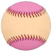 Balle De Softball Score rose et bronze softball (Dos)