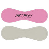Balle De Softball Score rose et gris softball (Panneaux)