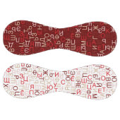 Balle De Softball Script cyrillique russe (Panneaux)