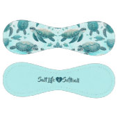 Balle De Softball Sea Turtle Friends (personalize) (Panneaux)