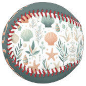 Balle De Softball Serene Sealife (personalize) (Devant gauche)