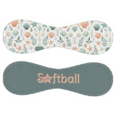 Balle De Softball Serene Sealife (personalize) (Panneaux)