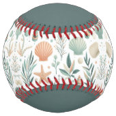 Balle De Softball Serene Sealife (personalize) (Devant)