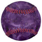 Balle De Softball Série Conception Galaxie Violette 8 (Dos)