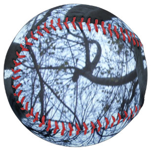 Balle De Softball Silhouette de l'arbre photo softball