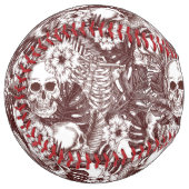 Balle De Softball Skuls Jungle Softball (Devant gauche)