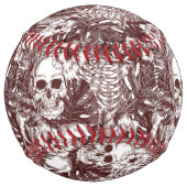 Balle De Softball Skuls Jungle Softball (Dos)