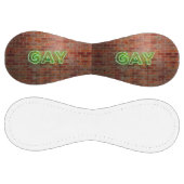 Balle De Softball SlipperyJoe illuminé néon gay signe lumineux vif (Panneaux)