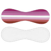 Balle De Softball SlipperyJoe's lesbian pride flag feminine communit (Panneaux)