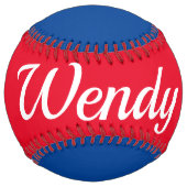 Balle De Softball Softball (Devant)