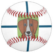 Balle De Softball Softball Beagle (Dos)
