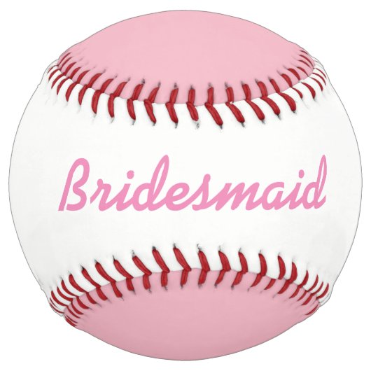 Balle De Softball Softball Bridesmaid Gift (Devant)
