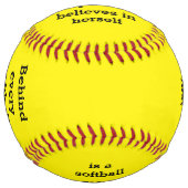 Balle De Softball Softball cadeau pour maman softball (Devant)